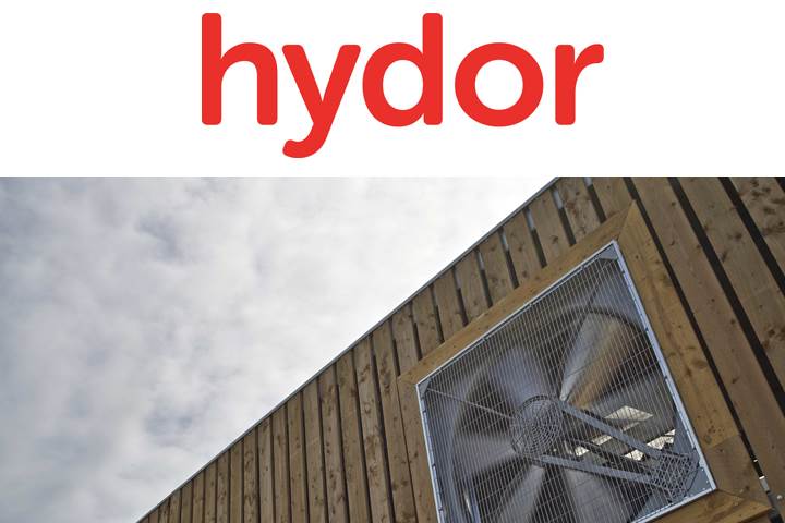 Hydor provide air circulation and ventilation products that ensure ‘cow comfort’, alleviating the effects of heat stress, which contributes to maintaining and increasing milk production levels.