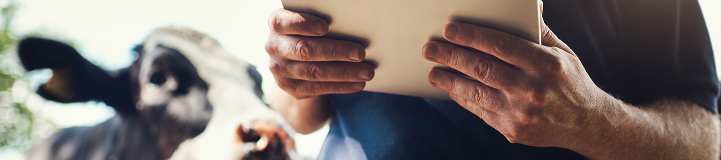 Man Holding an iPad 